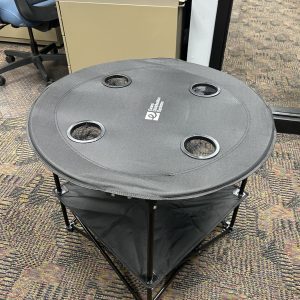 Black Evans Portable Table